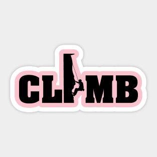 Climb Sticker